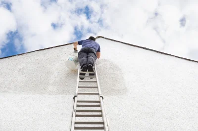 Peinture extérieure à Cherveux — façades et ravalement
